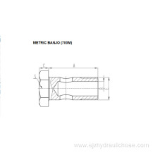 Metric Banjo Fittings 700M